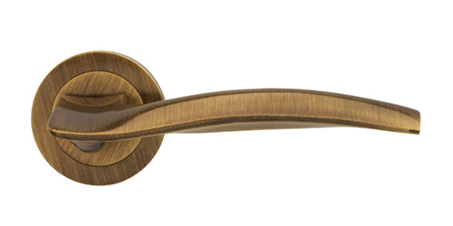 Manital- Wind Lever Round Rose Door Handle