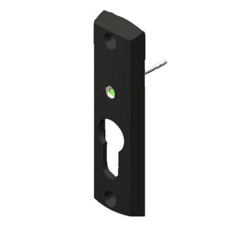 Palladium Xtra Indicating Cylinder Escutcheon Black - primehardware