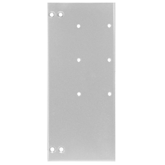 Yale Drop Plate To Suit Y2400Sil Door Closer Silver - primehardware