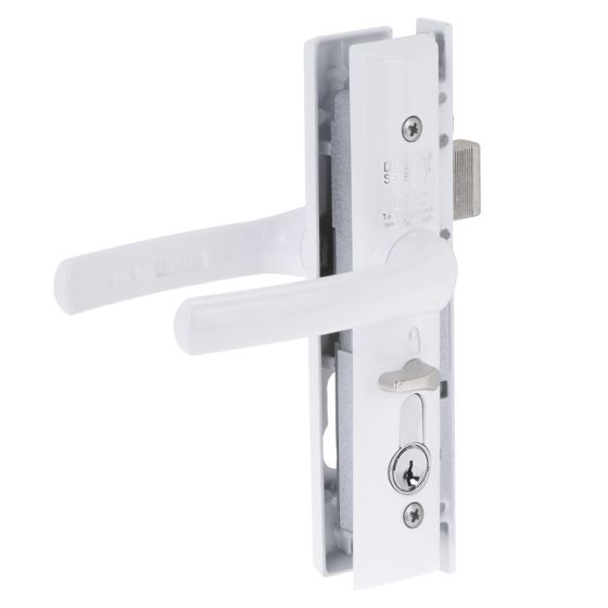 QUATTRO HINGED SECURITY DOOR LOCK DP White
