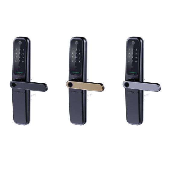 YALE BYYOU PRO 60MM BACKSET SMART MORTICE LOCK Matt Black