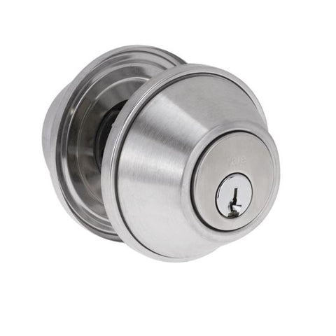 Deadbolt Double Cylinder Pd Satin Stainless Steel - primehardware