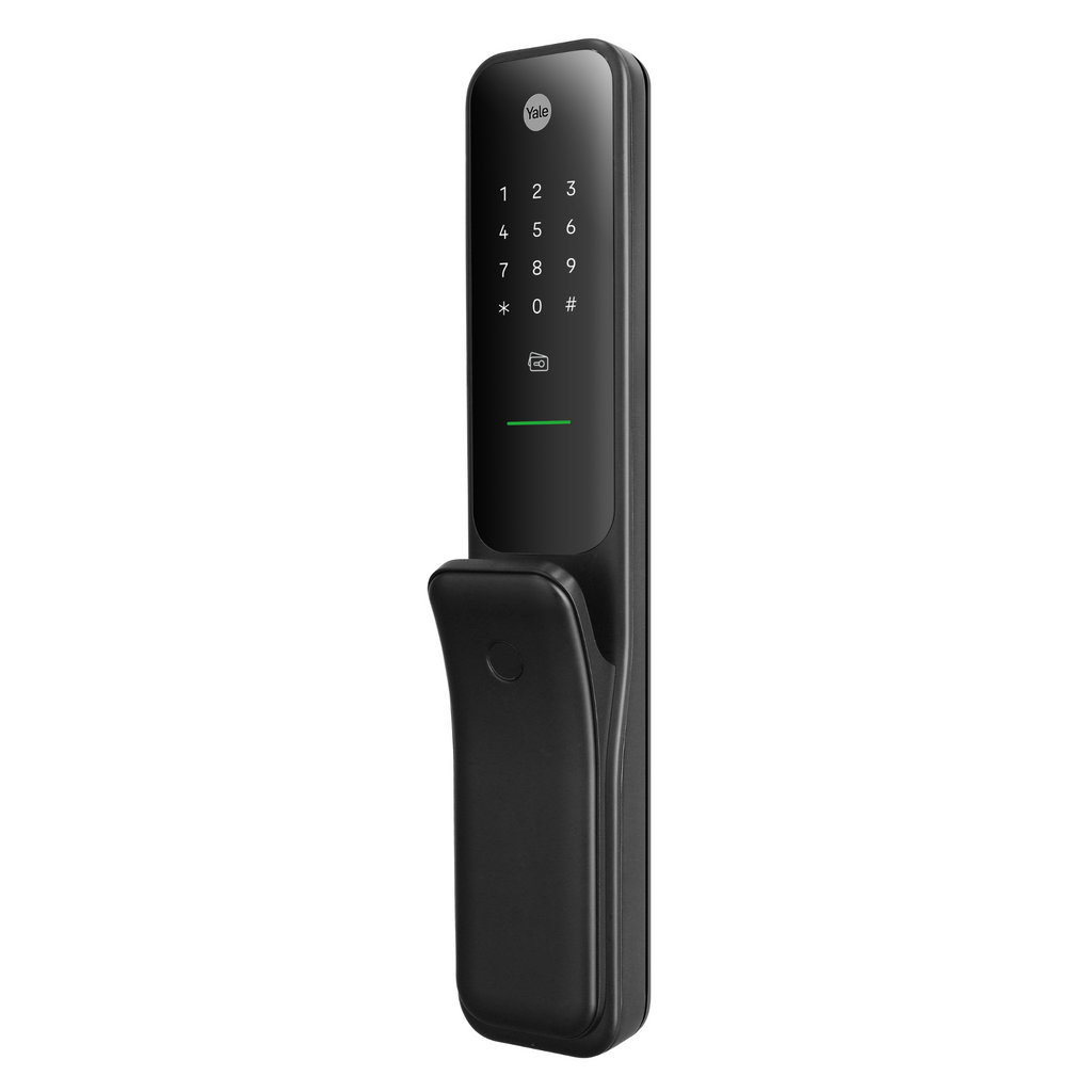 YALE KYRA PRO 60MM BACKSET MATT BLACK WITH YALE HOME MODULE Matt Black