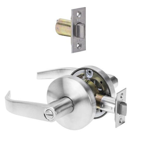 Key In Lever Privacy Set 60Mm Tp Satin Chrome - primehardware