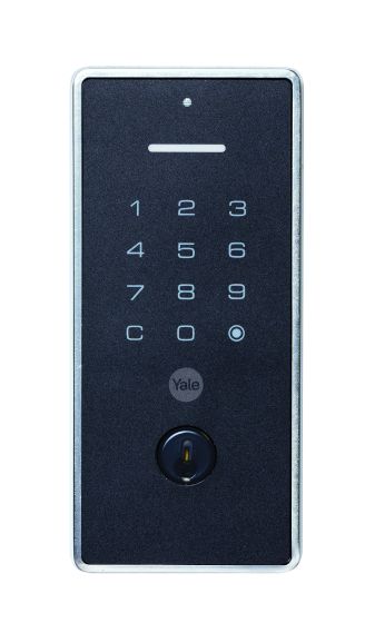 YALE LIBI DIGITAL DEADBOLT KEYED MATT BLACK - primehardware