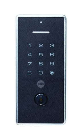 YALE LIBI DIGITAL DEADBOLT KEYED MATT BLACK - primehardware