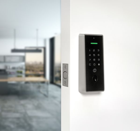 YALE LIBI DIGITAL DEADBOLT KEYED  MATT BLACK