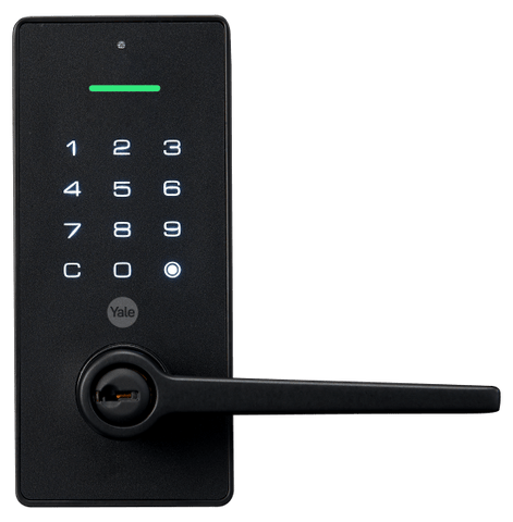 YALE LIBI DIGITAL LEVER KEYED SATIN NICKLE - primehardwareYALE LIBI DIGITAL LEVER KEYED SATIN NICKLESmart Lock