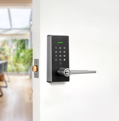 YALE LIBI DIGITAL LEVER KEYED SATIN NICKLE - primehardwareYALE LIBI DIGITAL LEVER KEYED SATIN NICKLESmart Lock