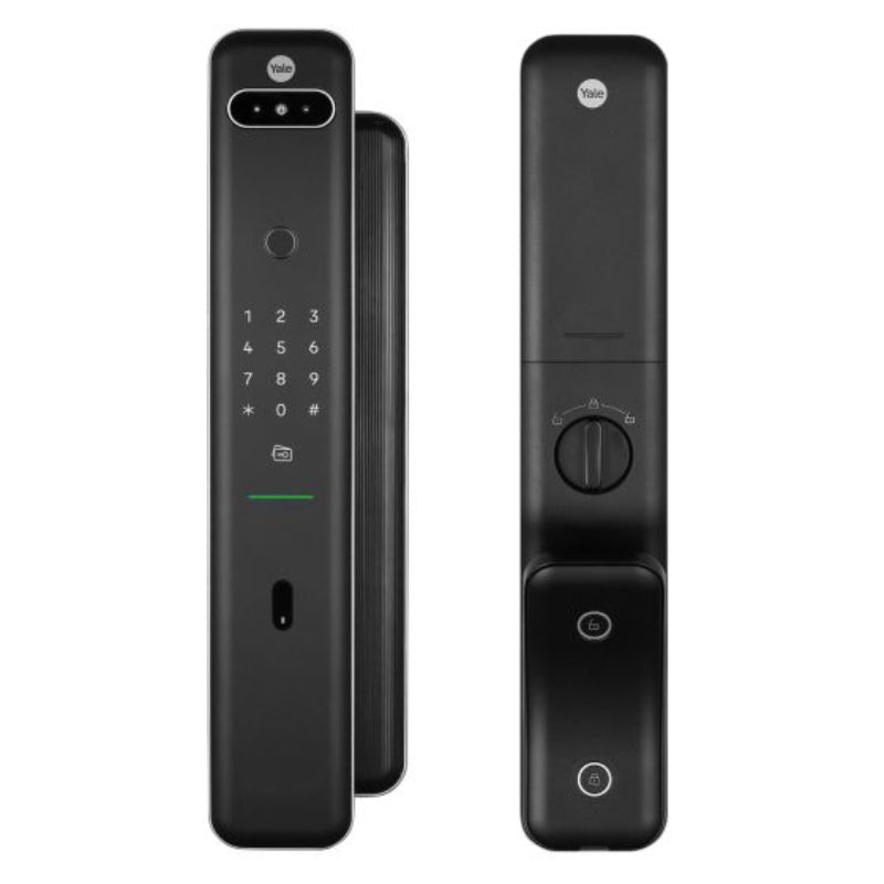 Yale Luna Pro+ Lock 60mm Backset with Yale Home Module – Nova Graphite