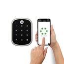 Yale Assure Sl Satin Chrome With Yale Home Apple Hk Satin - primehardware