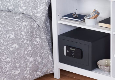 Yale Ysem/250/Eg1 Maximum Security Home Safe Grey - primehardware