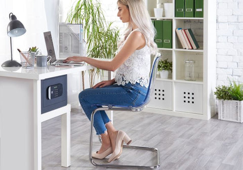 Yale Ysem/250/Eg1 Maximum Security Home Safe Grey - primehardware