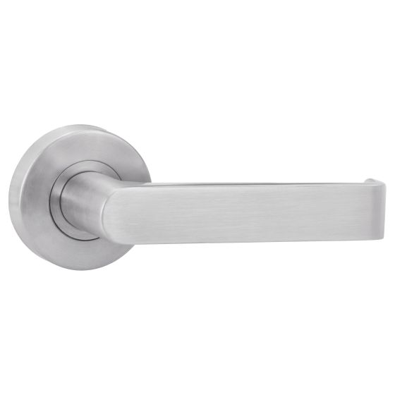 LEVER 1 PASSAGE SET NO LATCH Satin Stainless