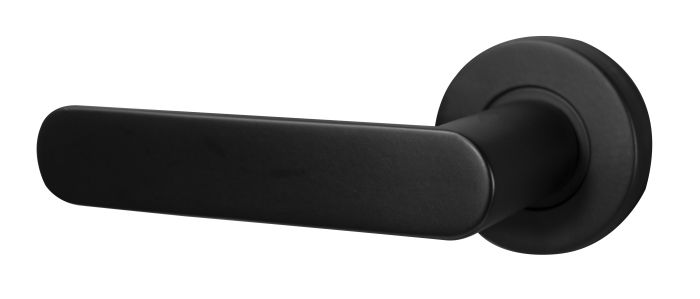 LEVER 3 PASSAGE SET NO LATCH BLACK Black