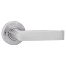 Yale Lever 1 Privacy Set With Latch Satin Stainless - primehardware