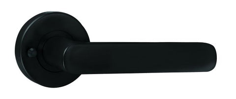 Yale Lever 3 Privacy Set With Latch Black Black - primehardware