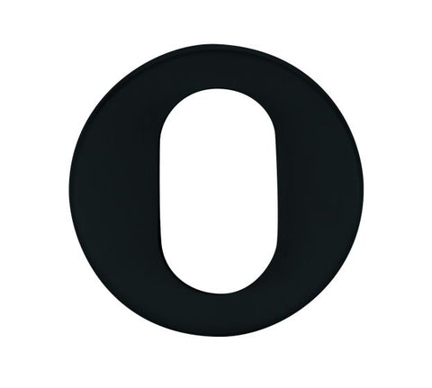 Yale Oval Cylinder Escutcheon Black Black - primehardware