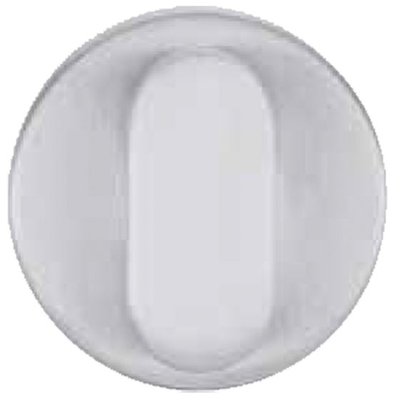 Yale Standard Turnknob Escutcheon Satin Stainless - primehardware