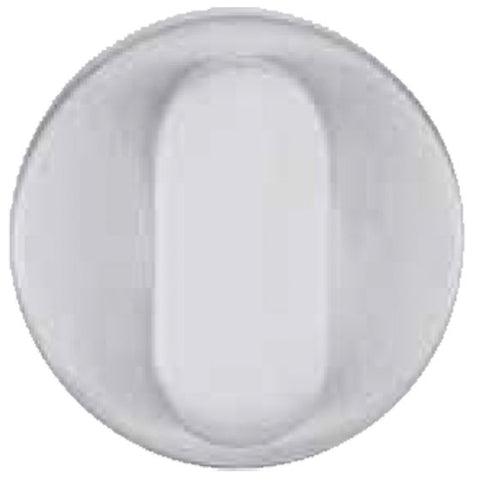 Yale Standard Turnknob Escutcheon Satin Stainless - primehardware