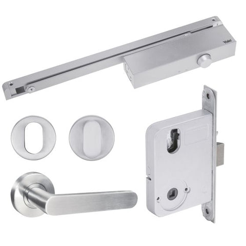 Yale Simplicity Kit Mortice Lock, Size 3 Slide Rail Door - primehardware