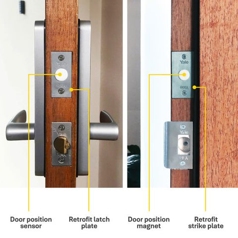 Yale Unity Nexion Retrofit Kit Satin Chrome - primehardware