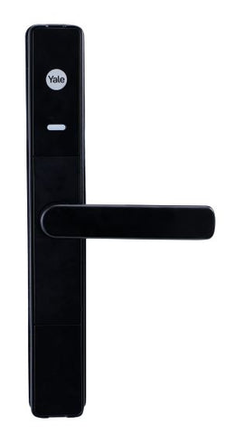 Yale Unity Security Screen Door Lock Matt Black Silver - primehardware
