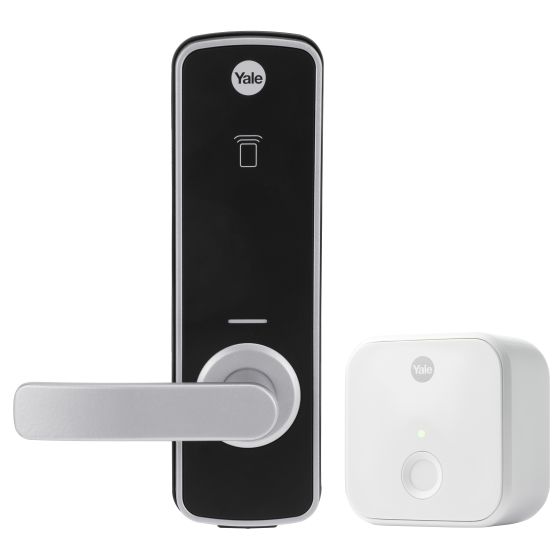 Yale Unity Entrance Lock Silver With Connect Bridge - primehardware