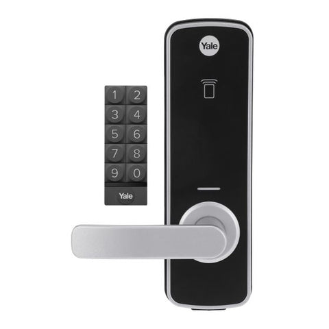 Yale Unity Entrance Lock Silver With Smart Keypad Silver - primehardware