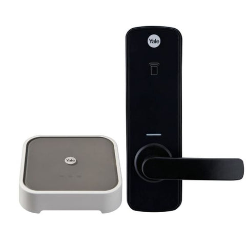 Yale Unity Entrance Lock Matt Black With Connect Plus - primehardware