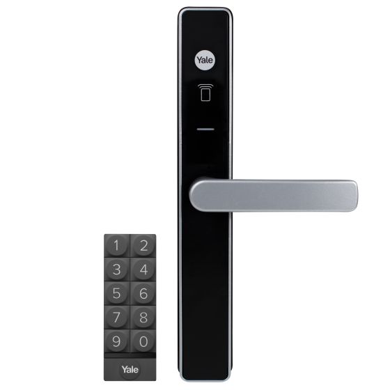 Yale Unity Security Screen Door Lock Silver With Smart - primehardware