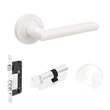 Zanda Epic Door Lever — Entrance Set 70mm Cylinder (Key/Turn)