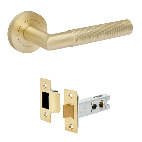 Zanda Vertex Lever Handle – Knurled Square Profile | Astron Range - primehardware