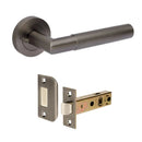 Zanda Vertex Lever Handle – Knurled Square Profile | Astron Range - primehardware