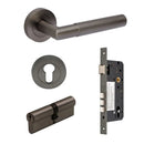 Zanda Vertex Lever Handle – Knurled Square Profile | Astron Range - primehardware