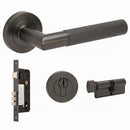 Zanda Vertex Lever Handle – Knurled Square Profile | Astron Range - primehardware