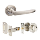 Zanda Stride Door Lever — Separate Privacy Set - primehardware