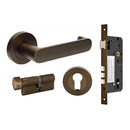 Zanda Duke Return Lever Set – Ember Bronze | AS1428 Compliant - primehardware