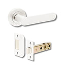 Zanda Duke Door Lever — Integrated Privacy Set 60mm Backset - primehardware