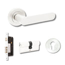 Zanda Duke Door Lever — Entrance Set 70mm Cylinder (Key/Key) - primehardware