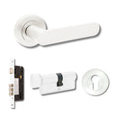 Zanda Duke Door Lever — Entrance Set 70mm Cylinder (Key/Turn) - primehardware