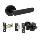 Zanda Duke Door Lever — Privacy Set 60mm Backset - primehardware