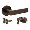 Zanda Duke Lever Handle Ember Bronze | Futura Range | 4 Functions - primehardware