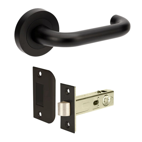 Zanda Dorage Door Lever — Passage Set 60mm Backset - primehardware