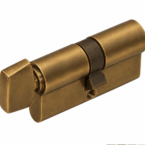 Zanda Winchester Balmain Door Levers for 9 Doors – Round Rose – Rustic Brass - primehardware