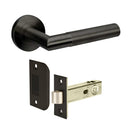 Zanda Wyatt Door Lever — Passage Set 60mm Backset - primehardware