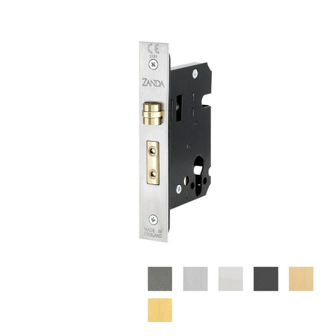 Zanda Round Roller Lock Kit — Single Cylinder (Key/Turn) - primehardware