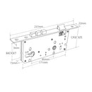 Zanda Euro Mortice Lock — 60mm Backset - primehardware