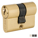 Zanda Euro Double Cylinder 3 Pin (Key/Key) — Keyed to Differ - primehardware