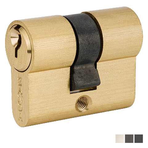 Zanda Euro Double Cylinder 3 Pin (Key/Key) — Keyed Alike - primehardware